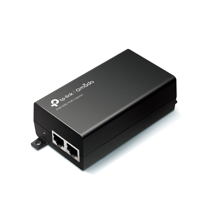 TP-Link Omada PoE+ Injector Adapter, Gigabit Ethernet, 10,100,1000 Mbit/s, 10/100/1000, IEEE 802.3ab, IEEE 802.3af, IEEE 802.3at, IEEE 802.3i, IEEE 802.3u, Cat3, Cat4, Cat5, Cat5e, Black