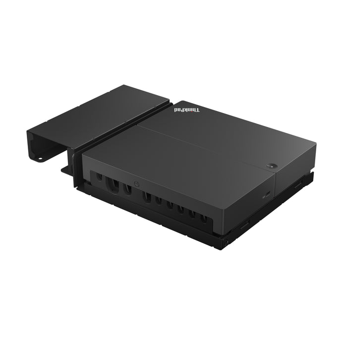 Lenovo ThinkSmart SmartDock, Wired, USB 3.2 Gen 2 (3.1 Gen 2) Type-C, 60 W, 100,1000 Mbit/s, Black, 3840 x 2160 pixels