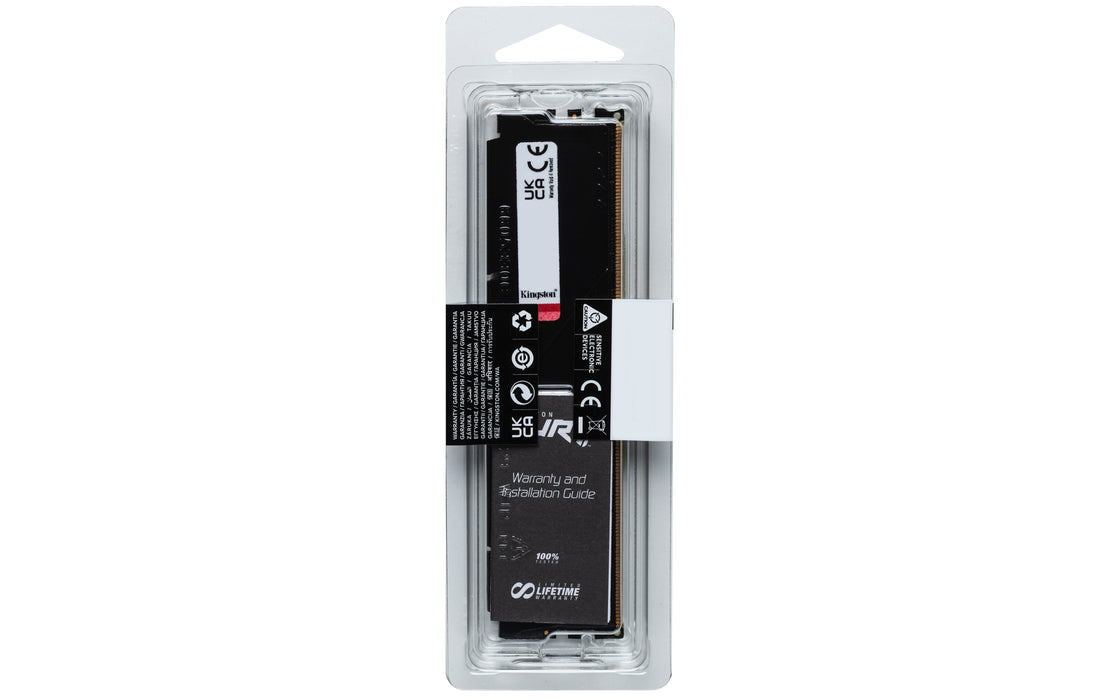 Kingston Technology FURY Beast 64GB 5600MT/s DDR5 CL36 DIMM Black, 64 GB, 1 x 64 GB, DDR5, 288-pin DIMM