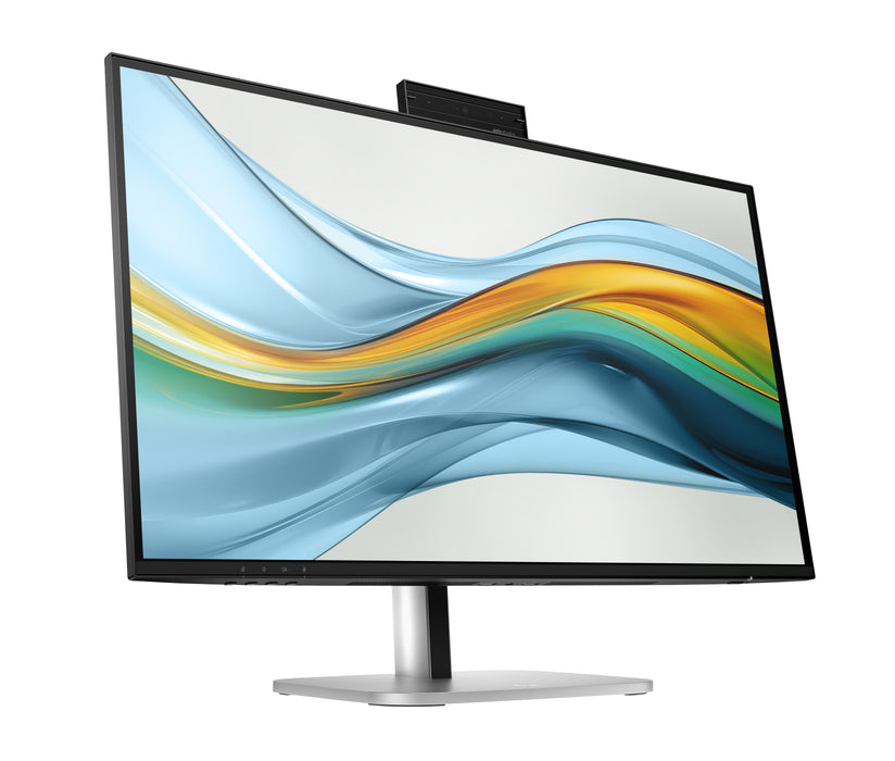 HP Series 5 Pro 27 inch QHD USB-C Conferencing Monitor - 527pm, 68.6 cm (27"), 2560 x 1440 pixels, Quad HD, LCD, 5 ms, Black
