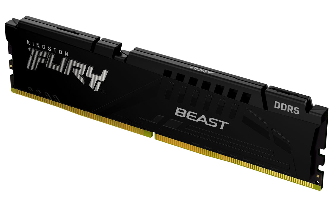 Kingston Technology FURY Beast 32GB 5600MT/s DDR5 CL36 DIMM Black, 32 GB, 1 x 32 GB, DDR5, 288-pin DIMM