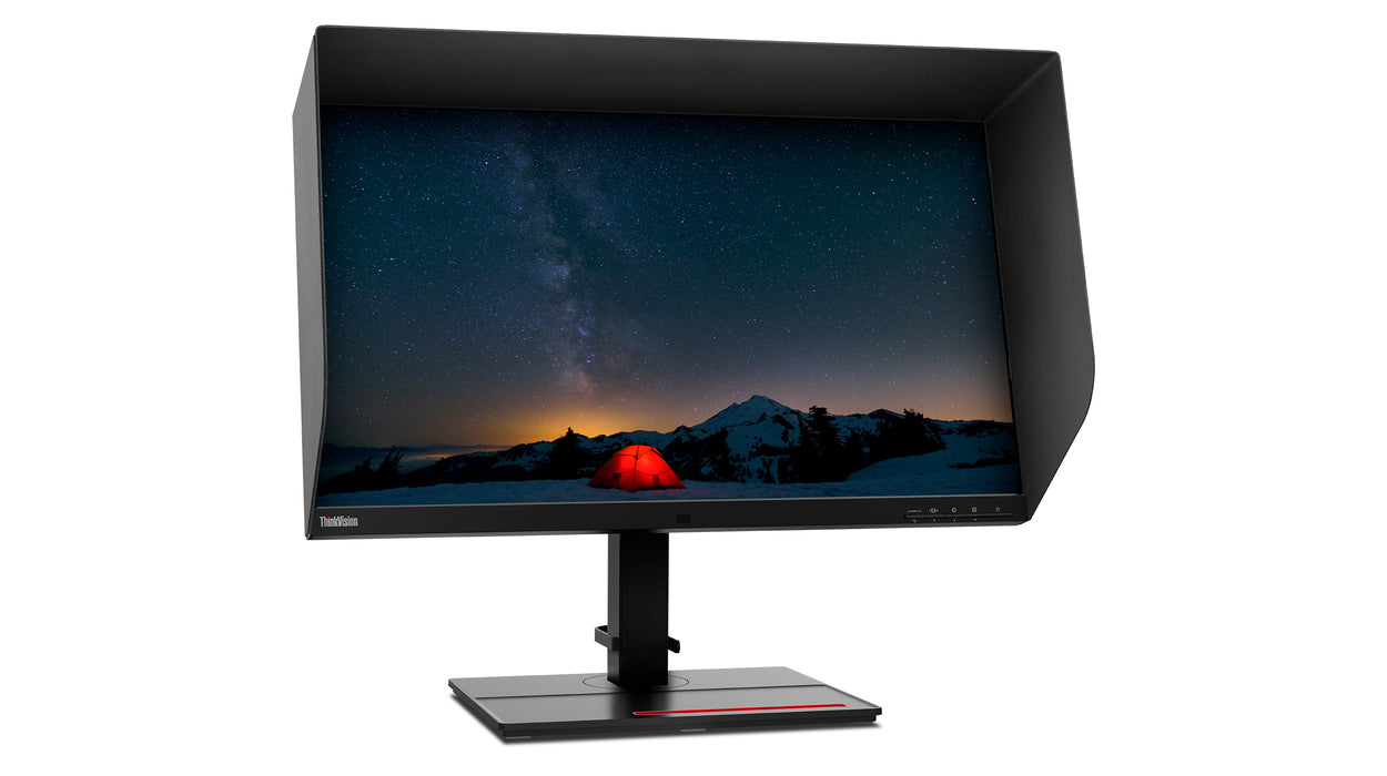 Lenovo ThinkVision P27u-20 Monitor, 68.6 cm (27"), 3840 x 2160 pixels, 4K Ultra HD, LED, 6 ms, Black
