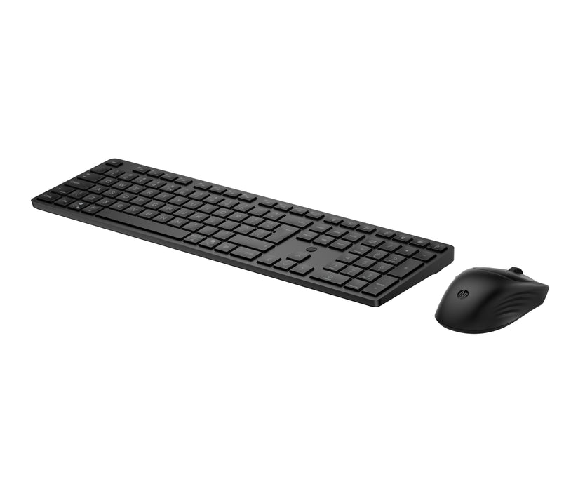 HP Multi-Device Dual-Mode Mouse and Keyboard Combo 495C, Full-size (100%), Wireless, USB + RF Wireless + Bluetooth, Black, Mouse included