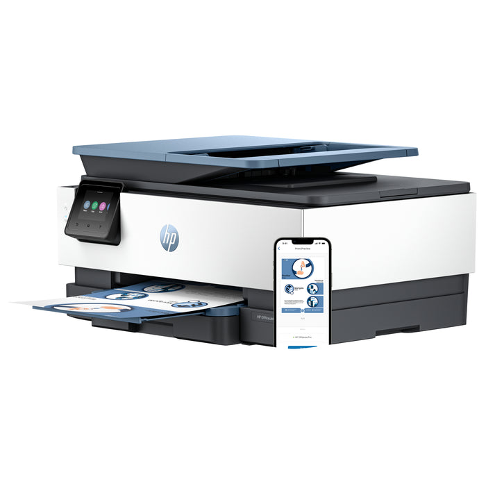 HP OfficeJet Pro 8135e Wireless All-in-One Color Printer, Instant Ink; Two-sided printing, Thermal inkjet, Colour printing, 4800 x 1200 DPI, A4, Direct printing, Blue