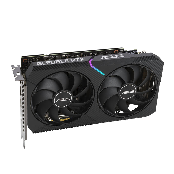 ASUS Dual -RTX3060-O12G-V2, GeForce RTX 3060, 12 GB, GDDR6, 192 bit, 7680 x 4320 pixels, PCI Express 4.0