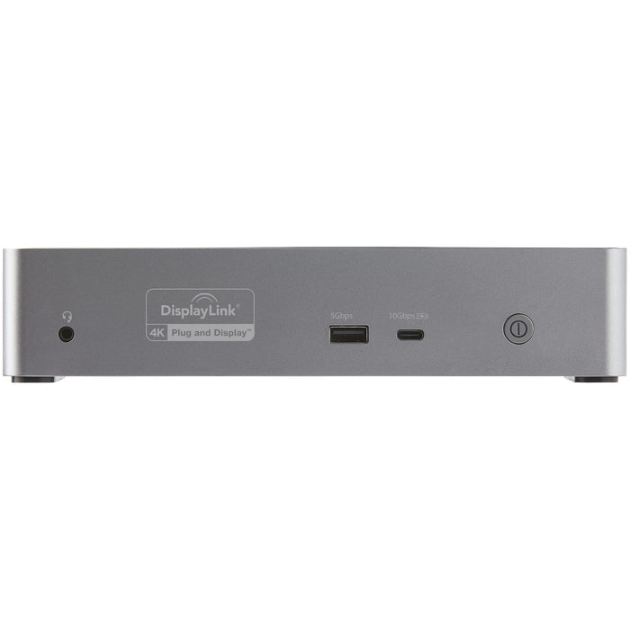 StarTech USB-C Quad Monitor Docking Station for MacBook Pro / Air M1 M2 M3 M4 & Windows, Universal 4K 60Hz HDMI DP Dock, Thunderbolt Compatible, 100W Laptop Charging