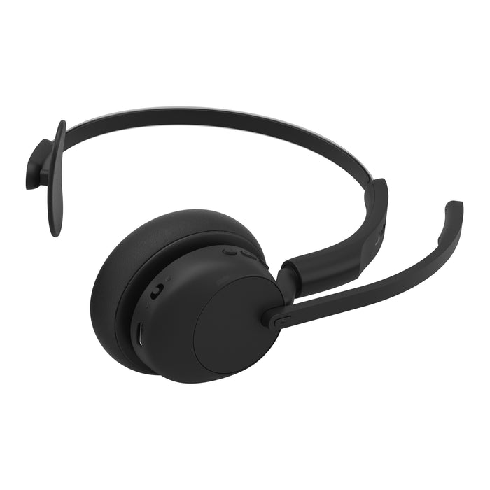 Jabra Evolve3 45 UC - USB-C with Dongle - Mono, Wireless, Office/Call center, 20 - 20000 Hz, 102 g, Headset, Black