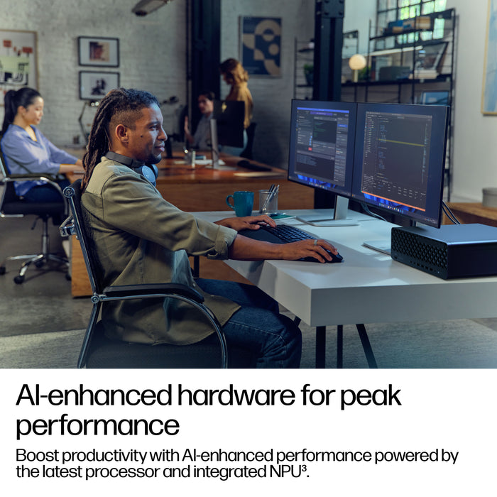 HP EliteDesk 8 G1i AI, Intel Core Ultra 5, 235, 16 GB, DDR5-SDRAM, 1 TB, Windows 11 Pro