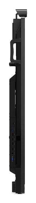 Lenovo ThinkVision T65, 165.1 cm (65"), 3840 x 2160 pixels, 4K Ultra HD, LED, 8 ms, Black