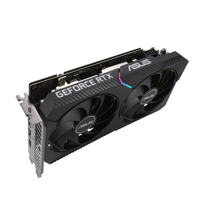 ASUS Dual -RTX3060-O12G-V2, GeForce RTX 3060, 12 GB, GDDR6, 192 bit, 7680 x 4320 pixels, PCI Express 4.0