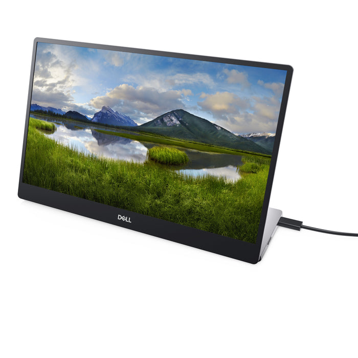 DELL P Series 14 Portable Monitor - P1424H, 35.6 cm (14"), 1920 x 1080 pixels, Full HD, LCD, 6 ms, Grey