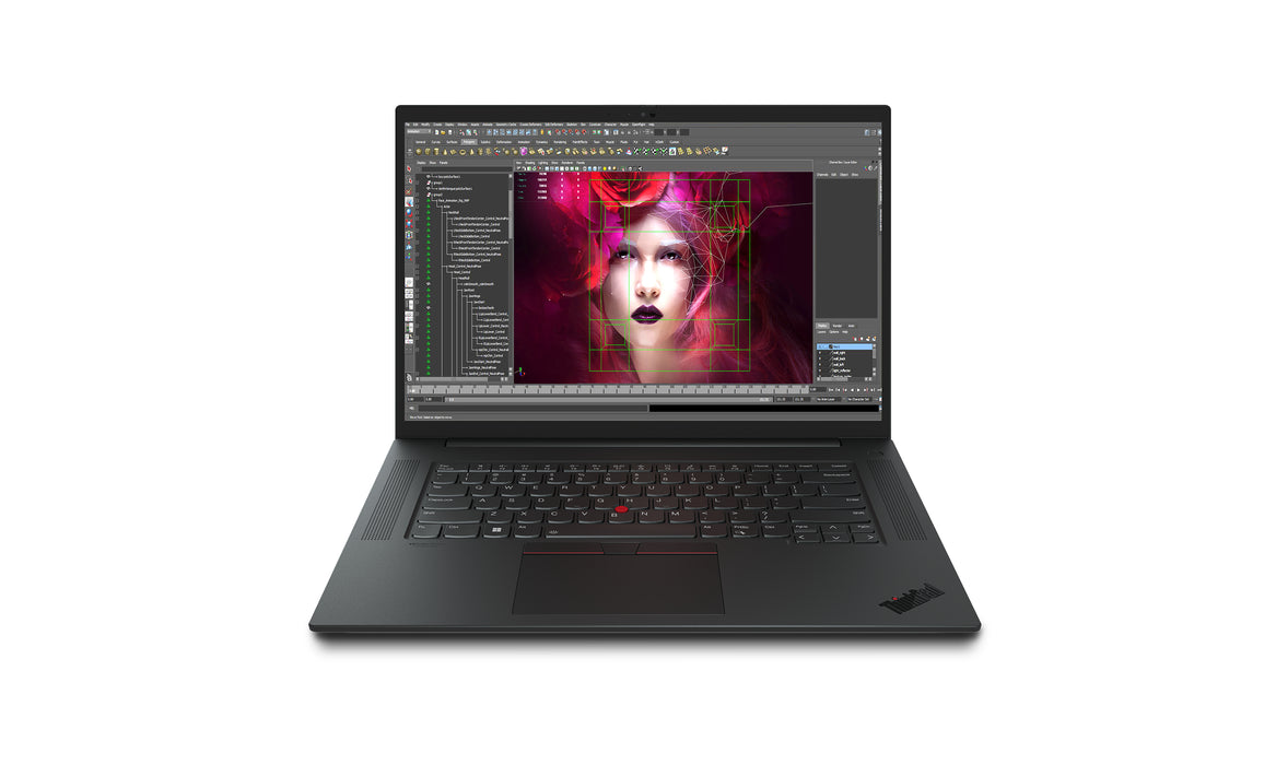 Lenovo ThinkPad P1 Gen 5, Intel® Core™ i7, 40.6 cm (16"), 2560 x 1600 pixels, 16 GB, 512 GB, Windows 11 Pro