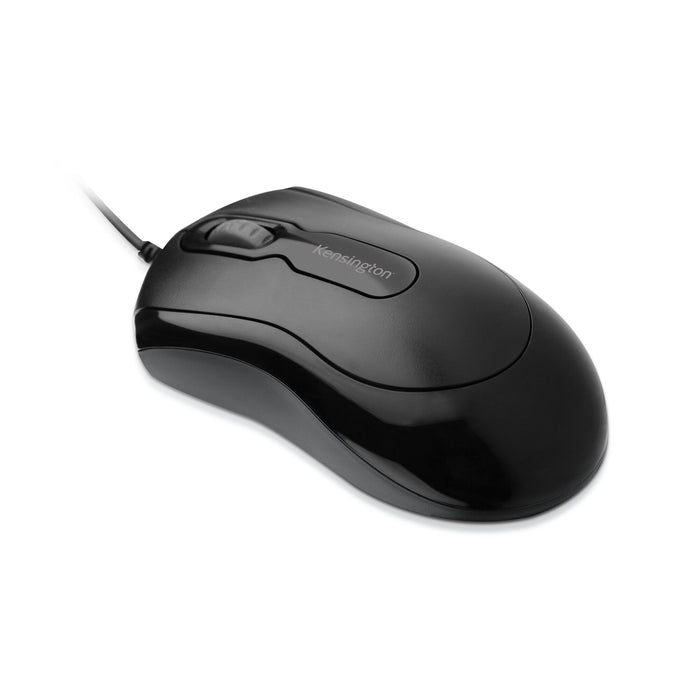 Kensington Mouse-in-a-Box EQ Wired Mouse, Black