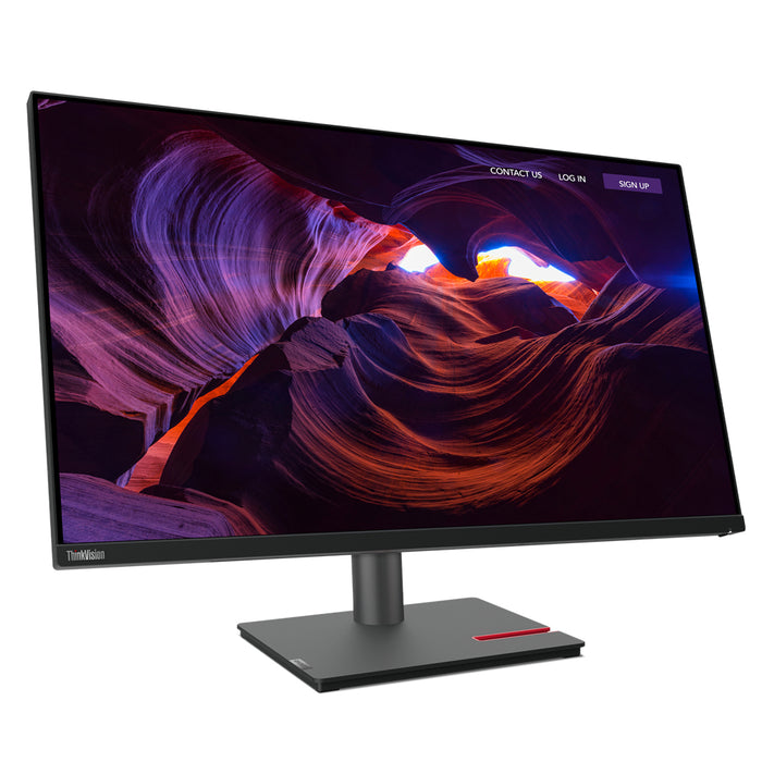 Lenovo ThinkVision P32p-30, 80 cm (31.5"), 3840 x 2160 pixels, 4K Ultra HD, LED, 6 ms, Black