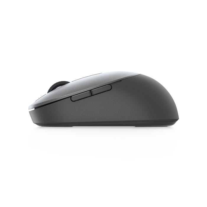 DELL Pro Plus Compact Mouse - MS5120W - Titan Gray, Ambidextrous, Optical, RF Wireless + Bluetooth, 1600 DPI, Grey, Titanium