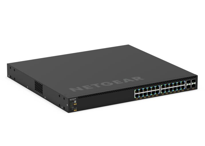 NETGEAR GSM4328, Managed, L3, Gigabit Ethernet (10/100/1000), Power over Ethernet (PoE), Rack mounting, 1U