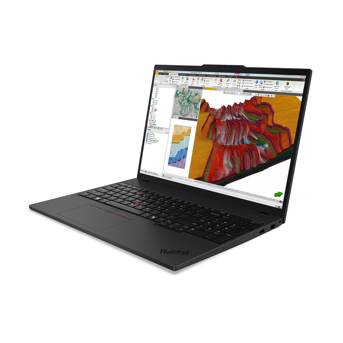 Lenovo ThinkPad P16s Gen 4 (AMD) Copilot+ PC, AMD Ryzen AI 7, 2 GHz, 40.6 cm (16"), 1920 x 1200 pixels, 16 GB, 512 GB
