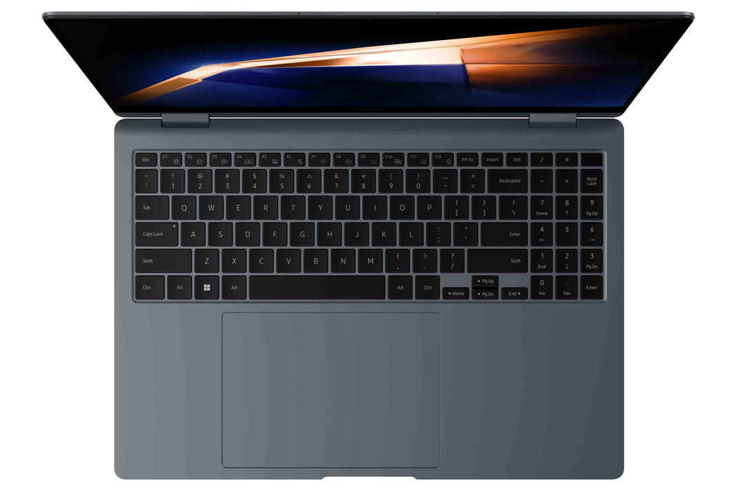 Samsung Galaxy Book4 Pro 360 NP964QGK-KG1UK, Intel Core Ultra 7, 40.6 cm (16"), 2880 x 1800 pixels, 16 GB, 512 GB, Windows 11 Pro