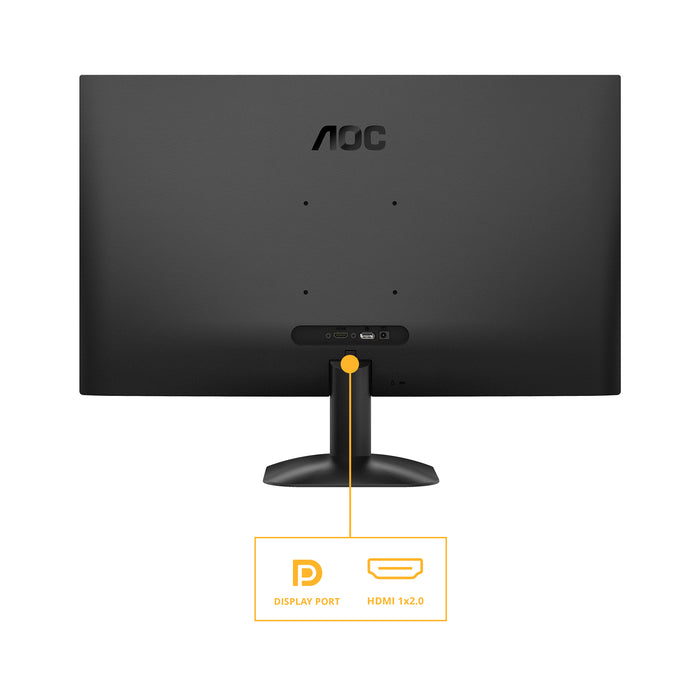 AOC B3 Q27B35S3, 68.6 cm (27"), 2560 x 1440 pixels, Quad HD, LED, 4 ms, Black