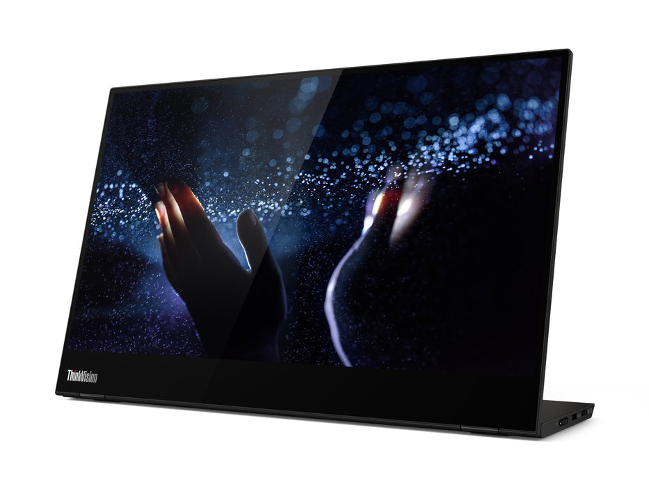 Lenovo M14t, 35.6 cm (14"), 1920 x 1080 pixels, Full HD, LED, 8 ms, Black