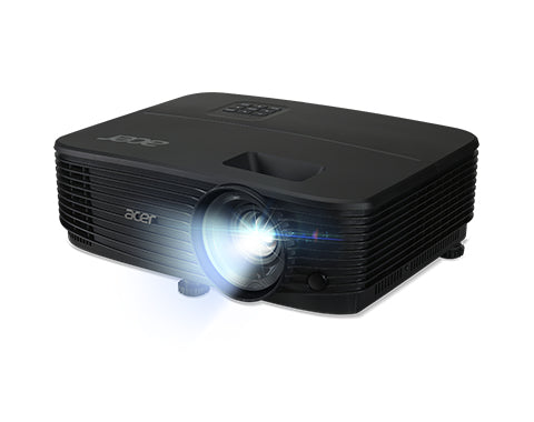 Acer Essential X1123HP DLP projector - 3D - 4000 lumens - SVGA (800 x 600) - 4:3, 4000 ANSI lumens, DLP, SVGA (800x600), 20000:1, 4:3, 584.2 - 7620 mm (23 - 300")