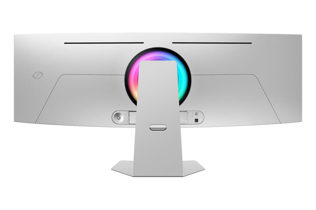 Samsung 49" Odyssey OLED G95SD DQHD, 240Hz Smart Gaming Monitor, 124.5 cm (49"), 5120 x 1440 pixels, Dual QHD, OLED, 0.03 ms, Silver