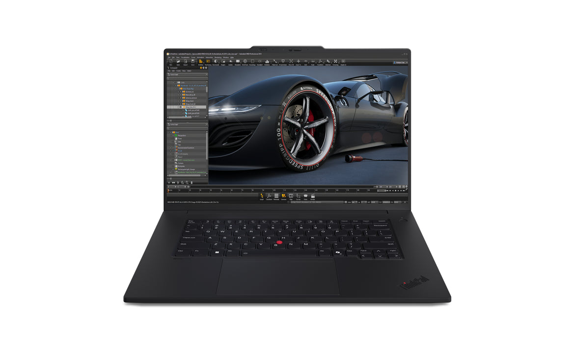 Lenovo ThinkPad P1 Gen 7, Intel Core Ultra 7, 40.6 cm (16"), 2560 x 1600 pixels, 32 GB, 1 TB, Windows 11 Pro