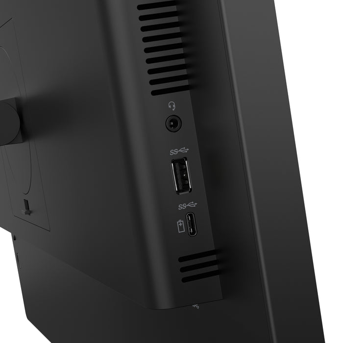 Lenovo ThinkVision T27QD-4v Monitor, 68.6 cm (27"), 2560 x 1440 pixels, Wide Quad HD, LED, 6 ms, Black